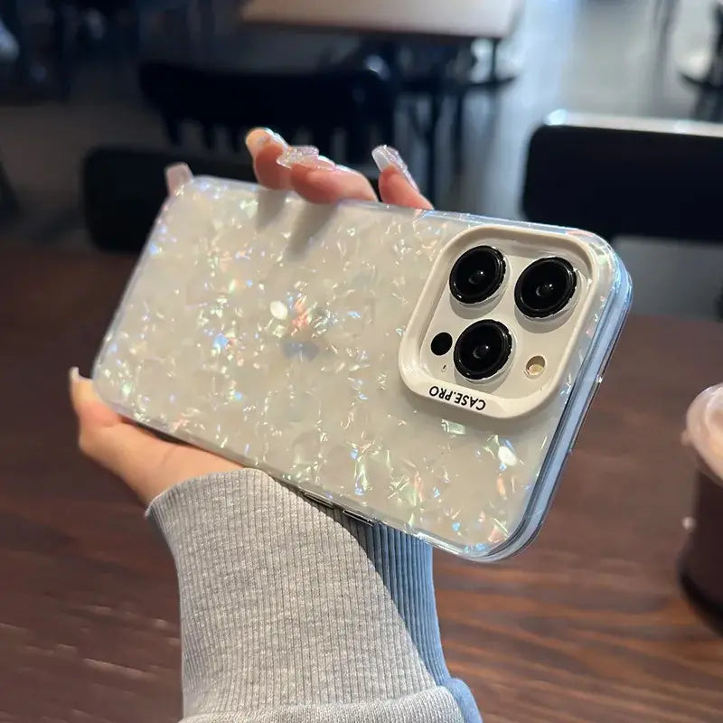 Luxury Bling Glitter Shell Phone